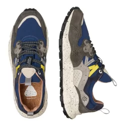 Flower Mountain - Yamano 3 Man - Suede/Nylon - Grey-Navy -Folk Shop www.flowermountain.com flower mountain 2017816012c22 12