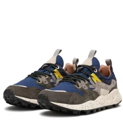 Flower Mountain - Yamano 3 Man - Suede/Nylon - Grey-Navy